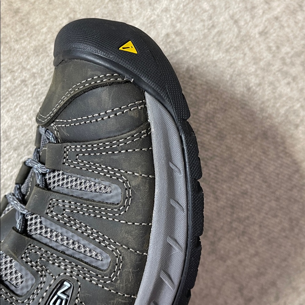 Keen Flint II soft toe work boots steel gray/paloma women’s 9 M NWB - Picture 8 of 9